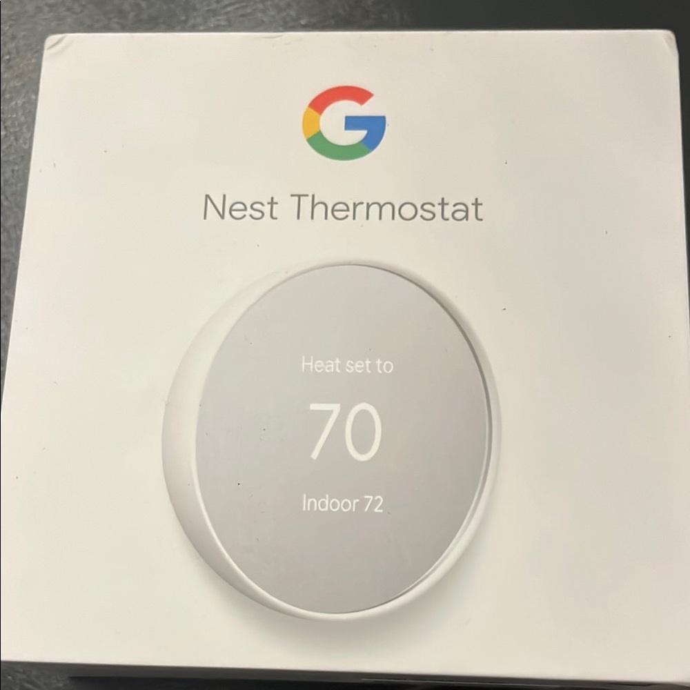 Google Nest Thermostat - White